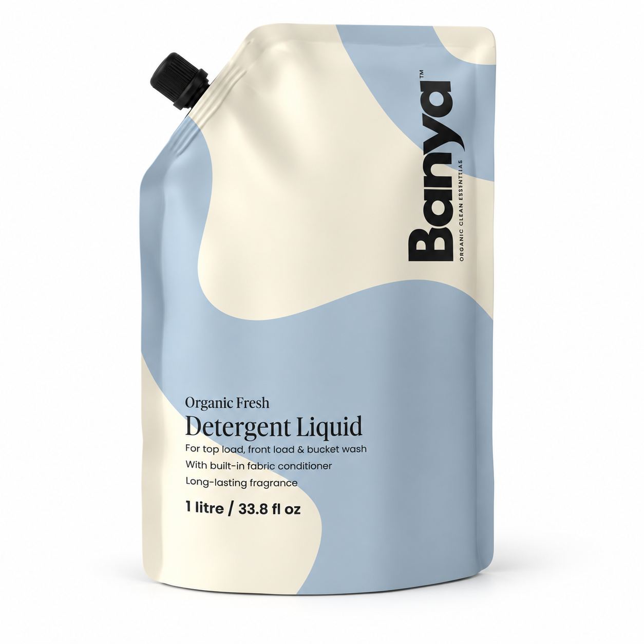 Banya Organic Fresh Detergent Liquid (1L pouch)